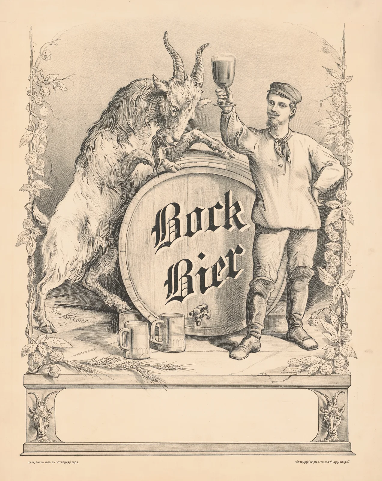 Bock Bier av Wittemann Bros.