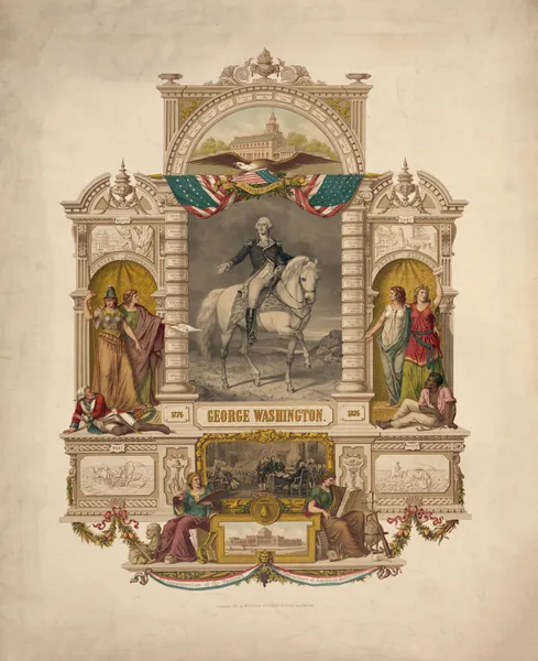 George Washington, 1877 av Wittemann Bros.