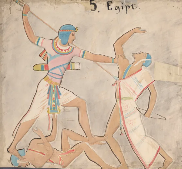 Image of an Egyptian Battle av Wojciech Gerson