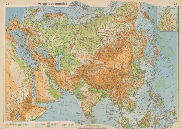 Asiens Bodengestalt av Wolfgang Preuss
