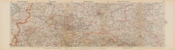Niederrheingebiet, Wesergebiel, Mitteldeutschland, Schlesien, Wartheland av Wolfgang Preuss
