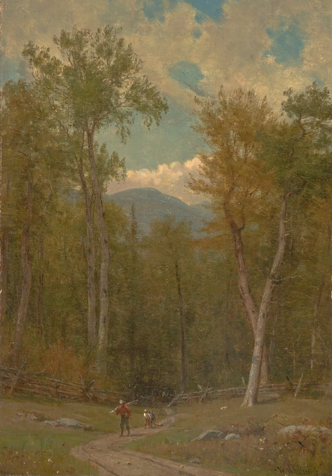 Landscape av Worthington Whittredge