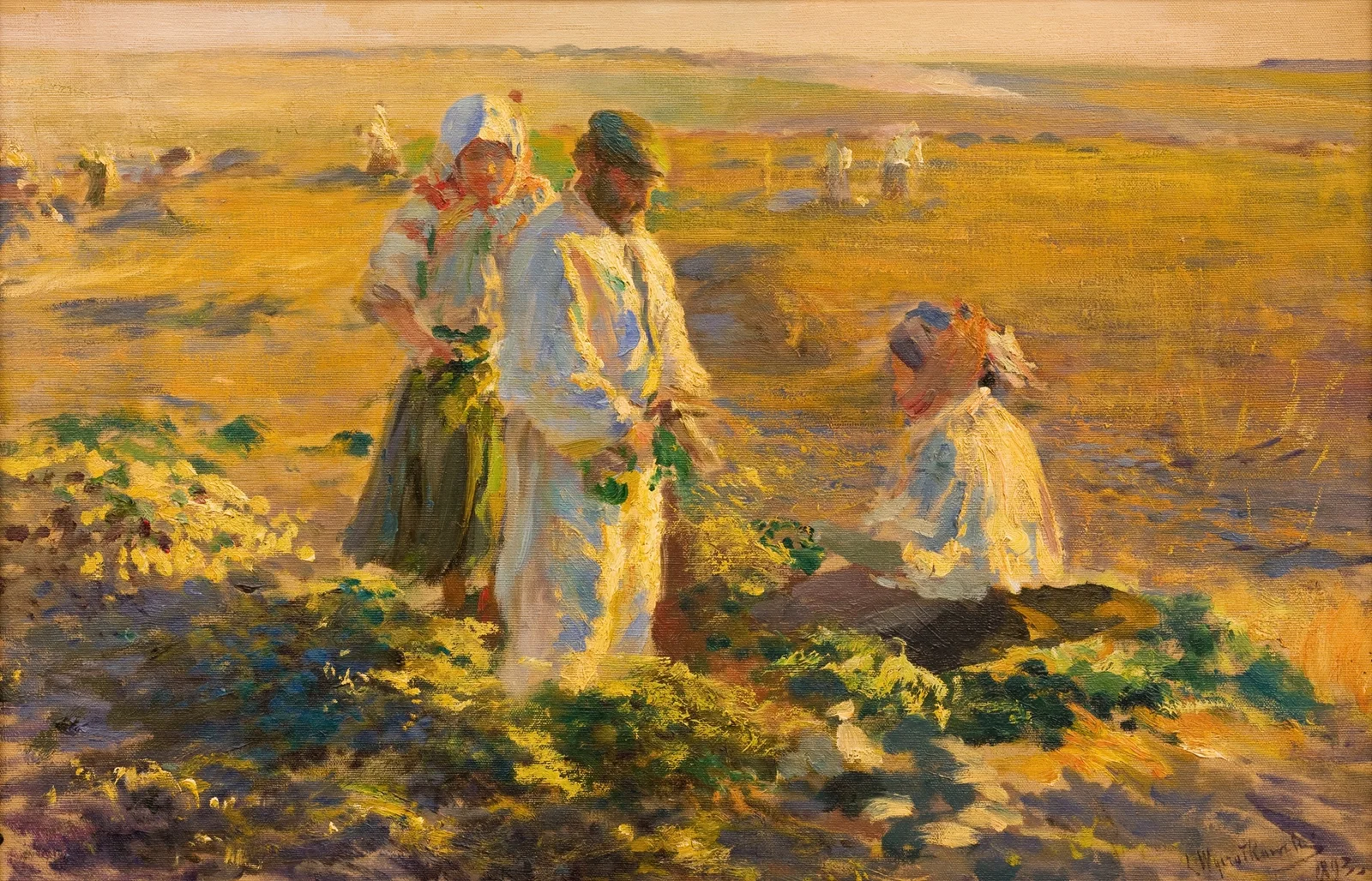 Beet-Lifting av Leon Wyczółkowski