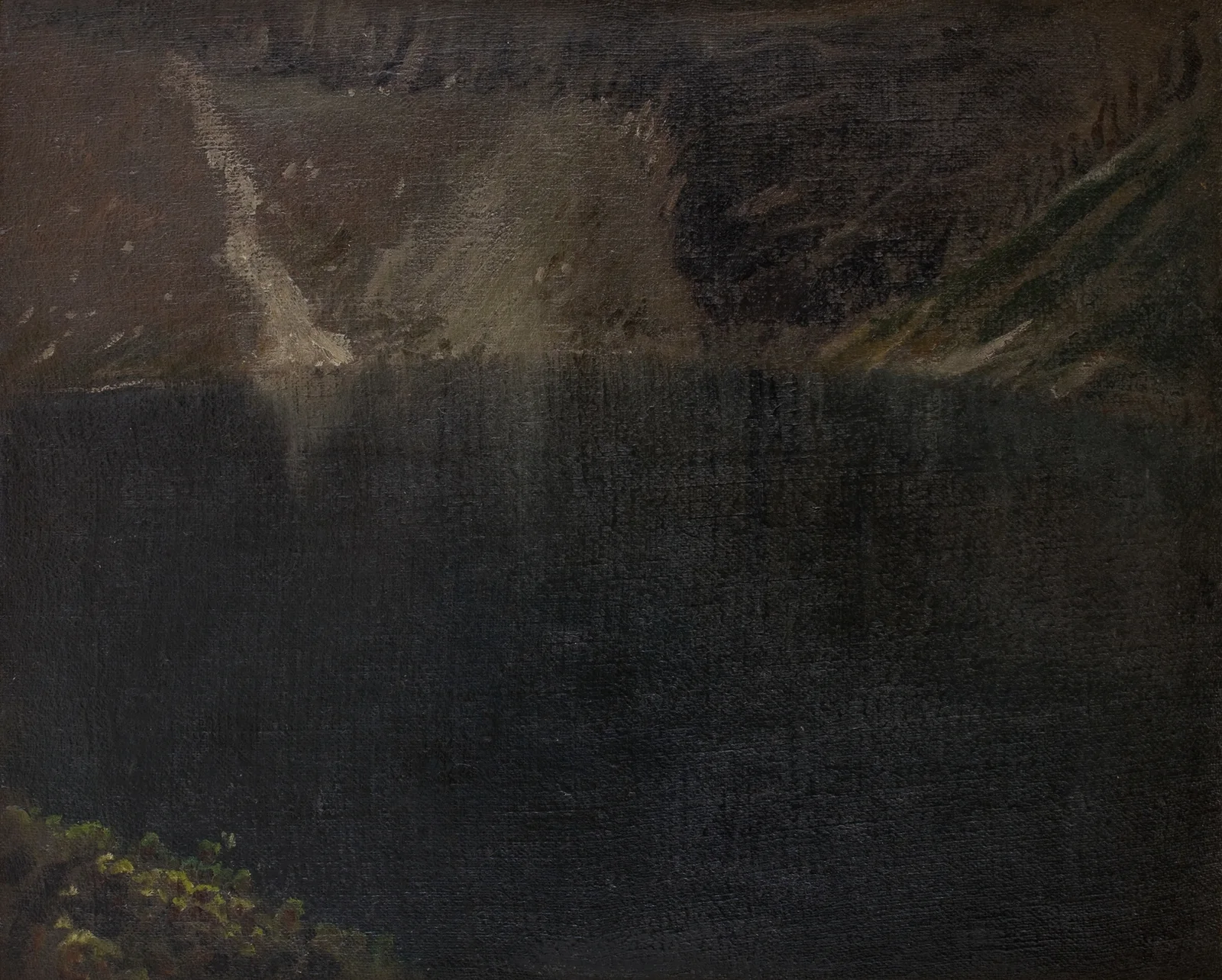 Czarny Staw (Black Lake) av Leon Wyczółkowski