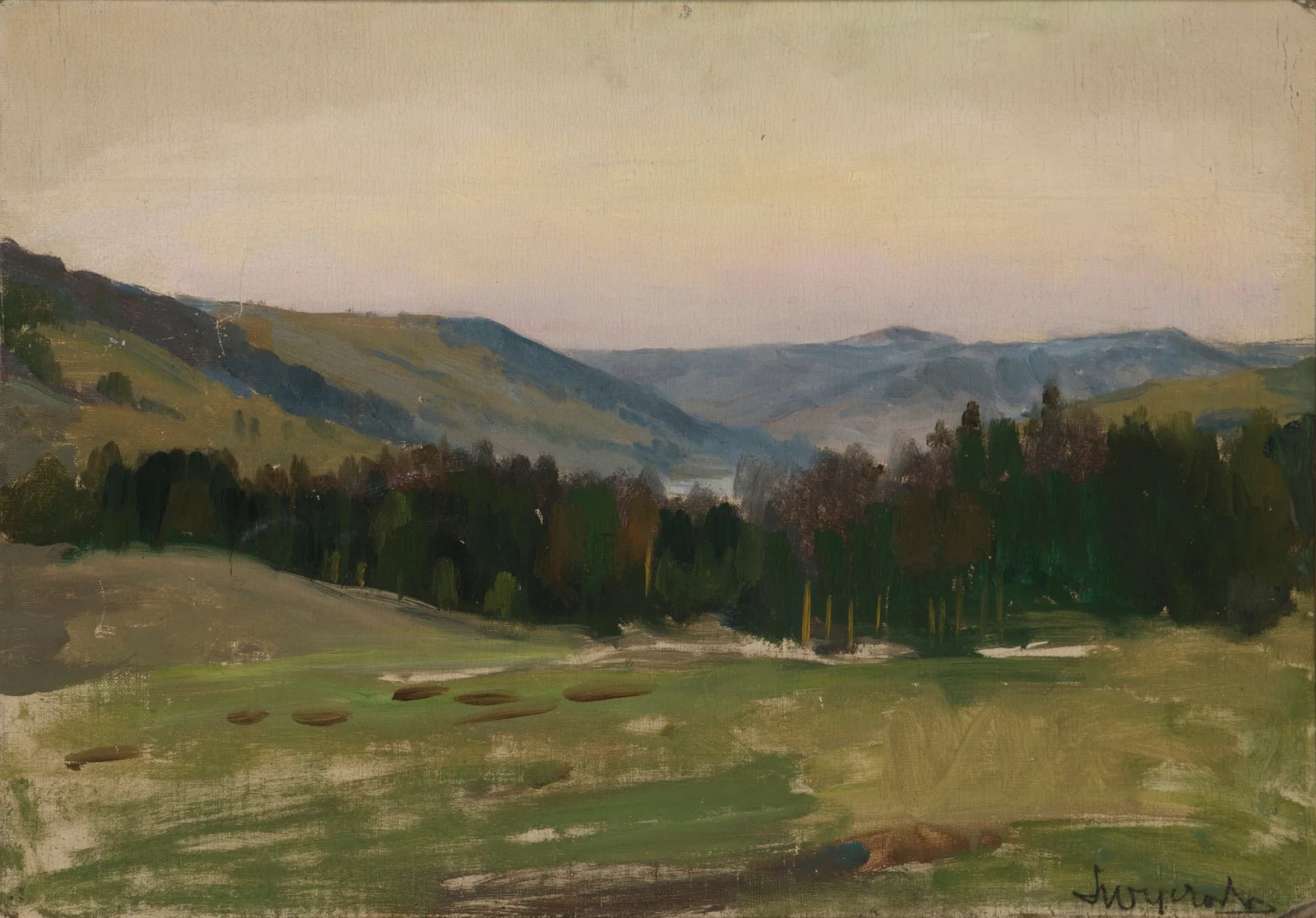 Highland Landscape av Leon Wyczółkowski