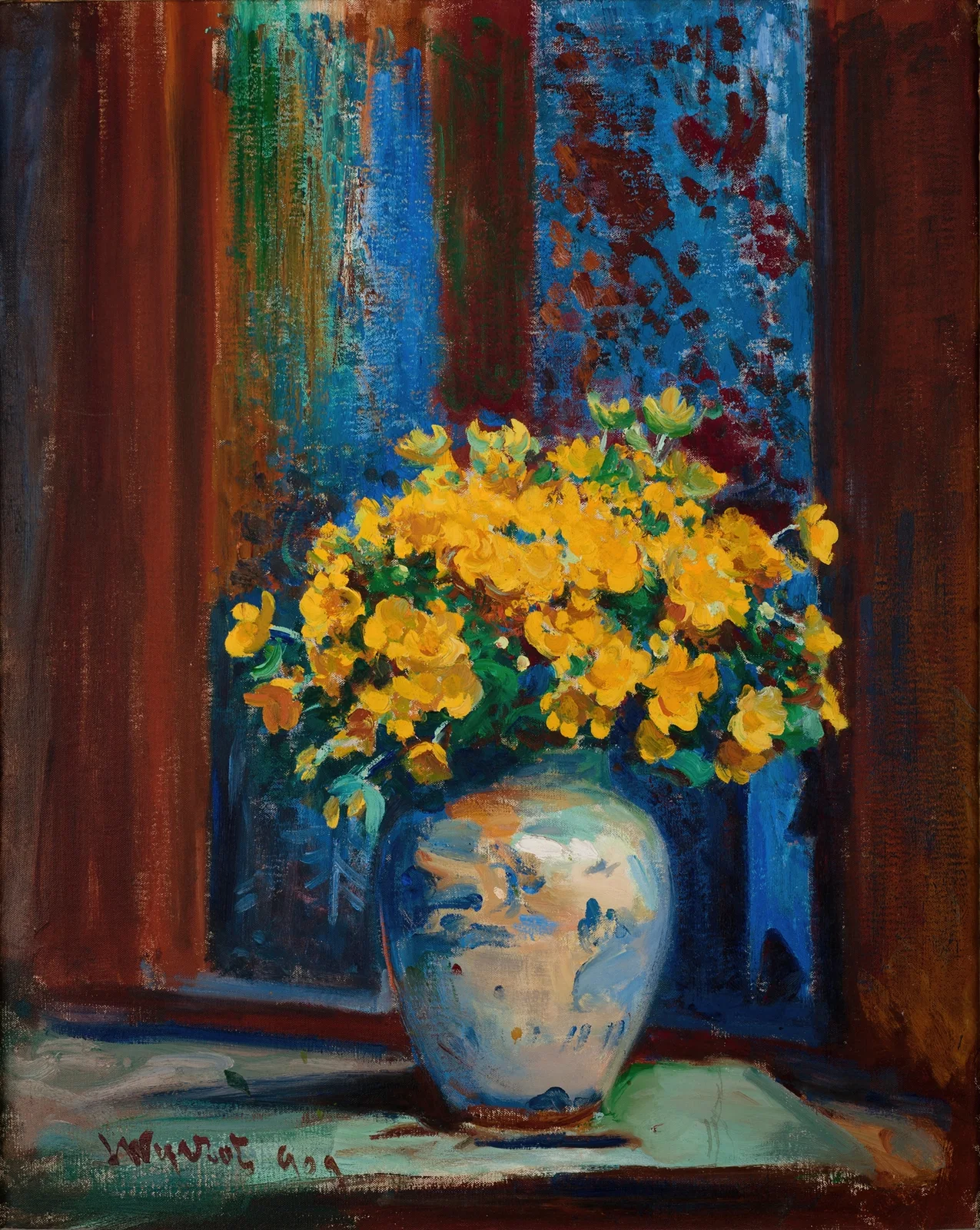 Marsh Marigolds av Leon Wyczółkowski