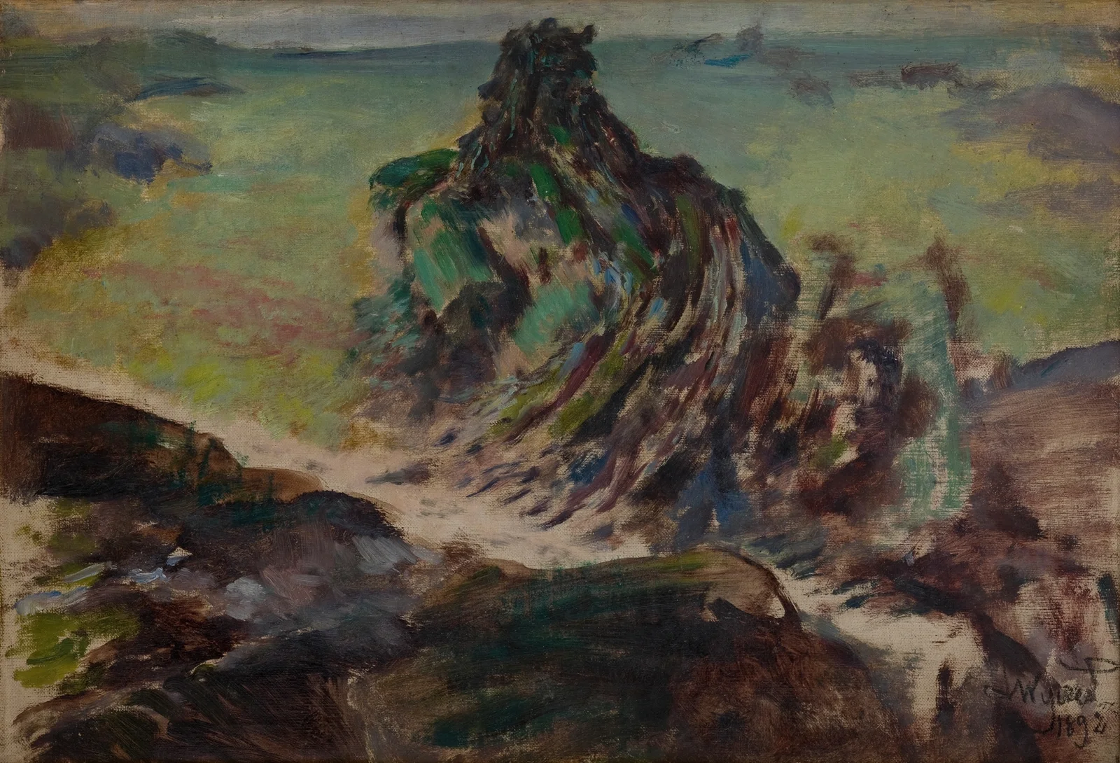 Petrified Druid av Leon Wyczółkowski