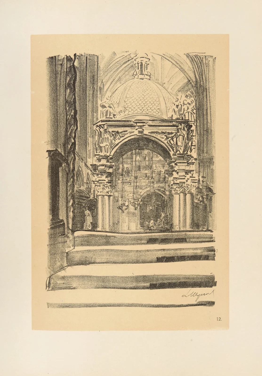 Saint Stanislaus (Wawel Castle) av Leon Wyczółkowski