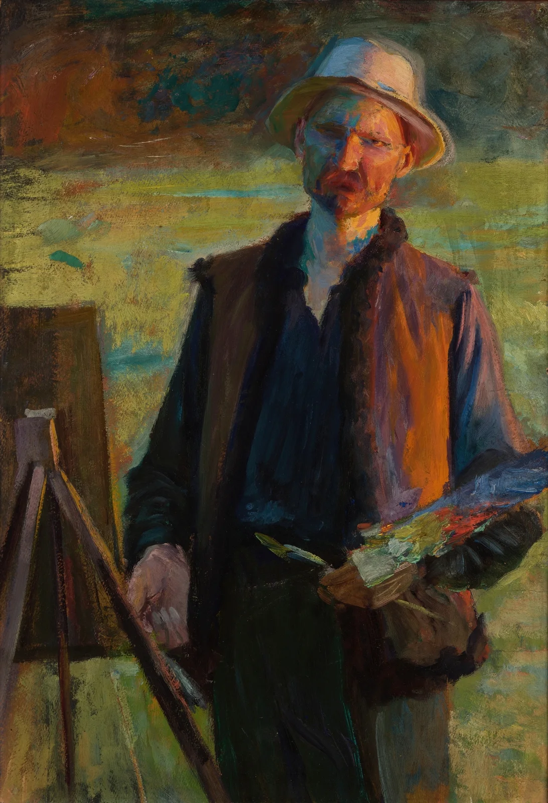 Self-Portrait av Leon Wyczółkowski