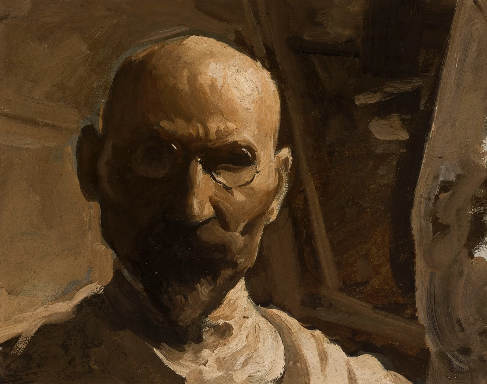 Self-portrait, 1906 av Leon Wyczółkowski