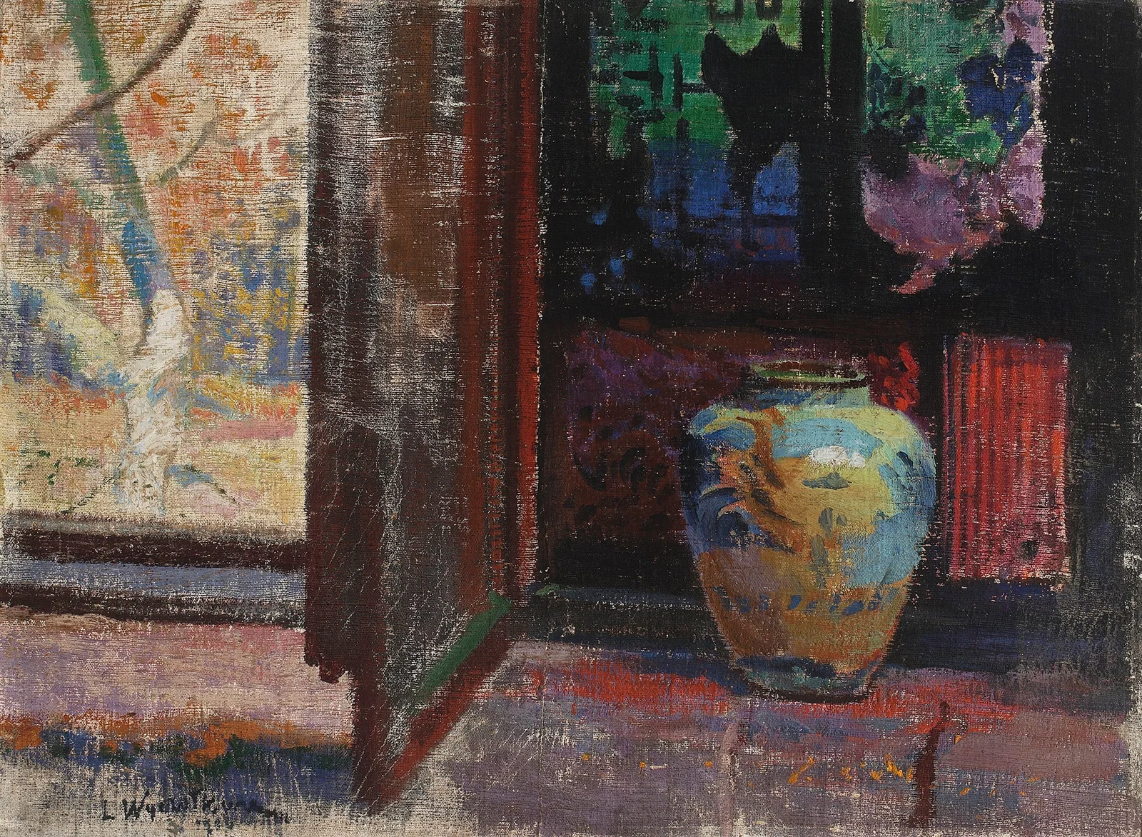 Still life av Leon Wyczółkowski