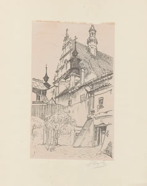 The Dominicans av Leon Wyczółkowski