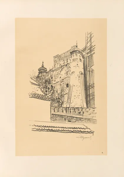 The “Kurza Stopka” (Hen’s Foot) turret av Leon Wyczółkowski
