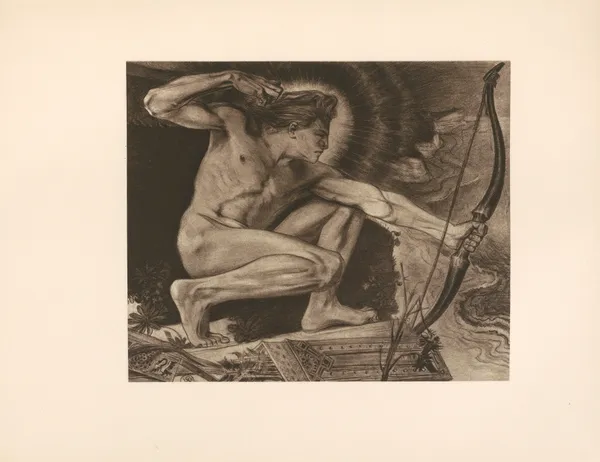 Apollo razi grotami pomoru (Iljada) av Stanisław Wyspiański