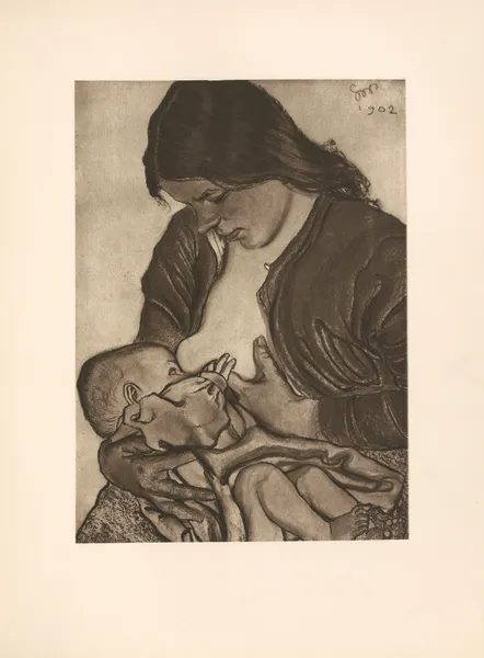 Macierzynstwo, 1902 av Stanisław Wyspiański