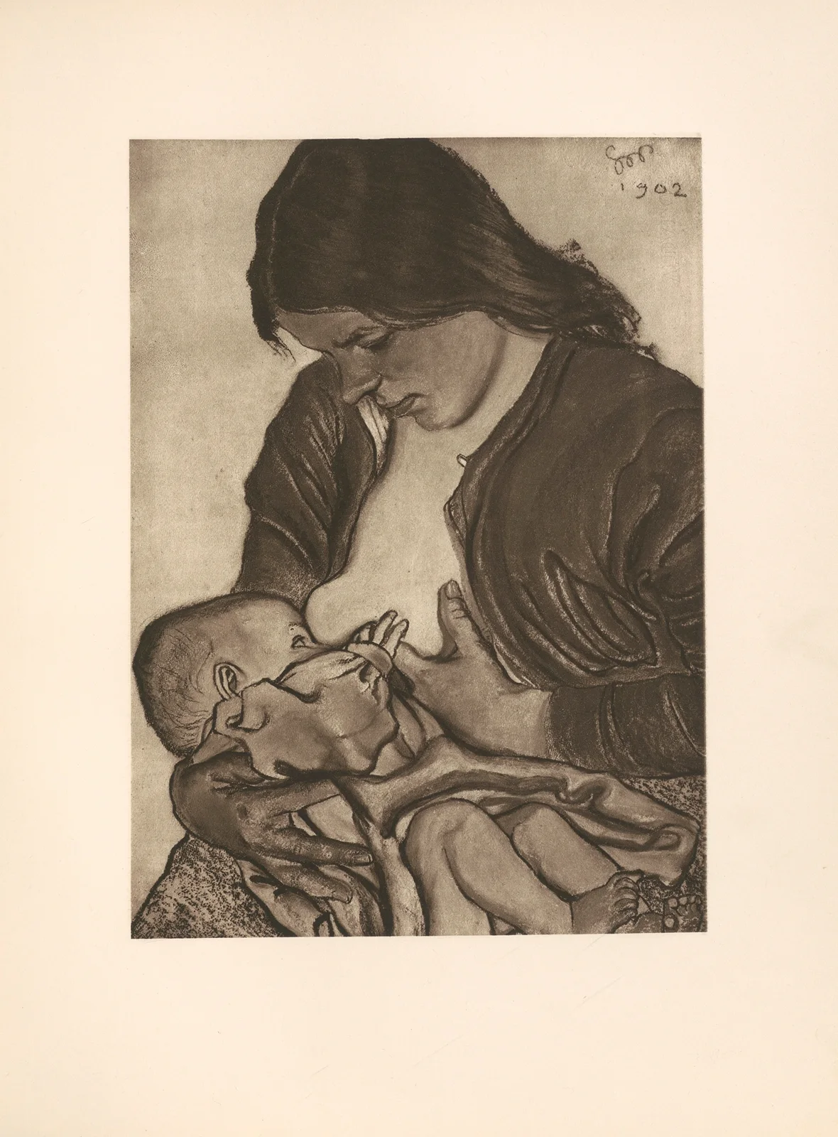 Macierzynstwo, 1902 av Stanisław Wyspiański