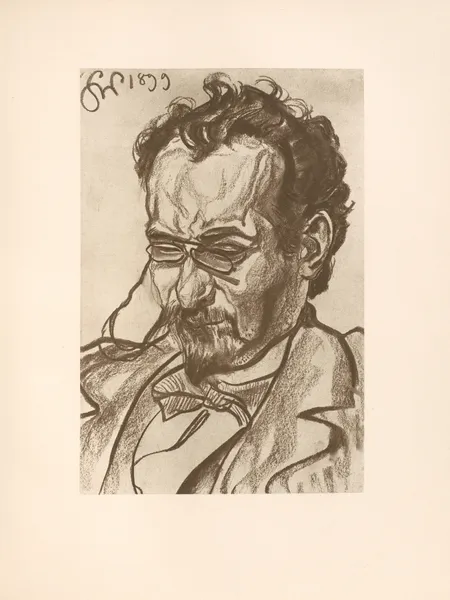 Portret A. Langego av Stanisław Wyspiański