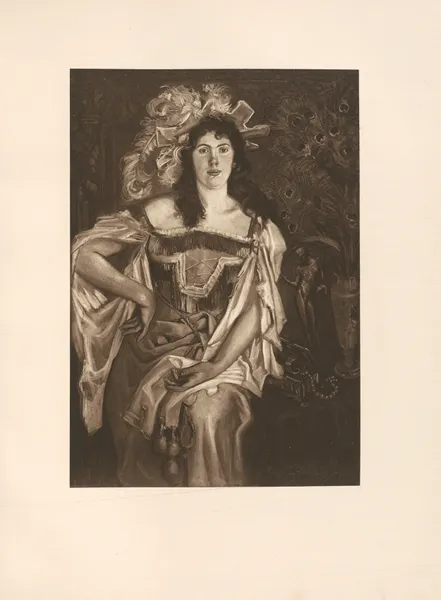 Portret H. Leszczynskiej w Roli Katarzyny av Stanisław Wyspiański