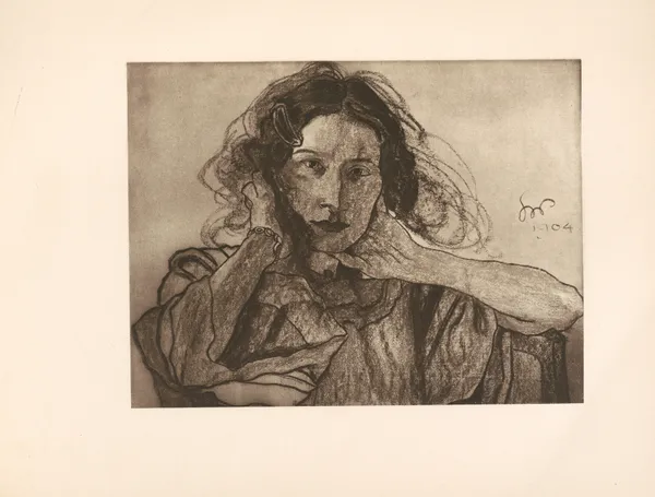 Portret Ireny Solskiej av Stanisław Wyspiański