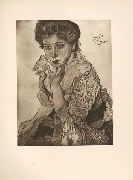 Portret P. Leonowej Sternbachowej av Stanisław Wyspiański