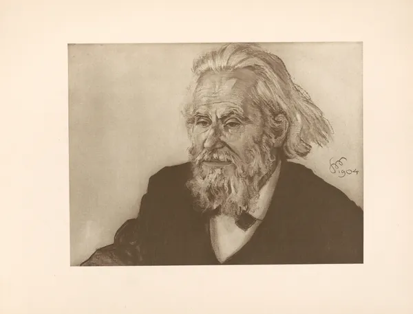 Portret Władyslawa Mickiewicza av Stanisław Wyspiański