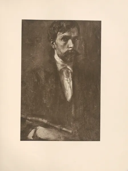 Portret własny, 1893 av Stanisław Wyspiański