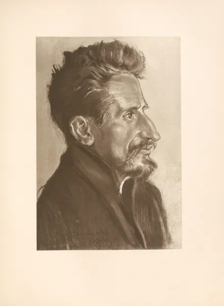 Portret Zenona Parviego av Stanisław Wyspiański