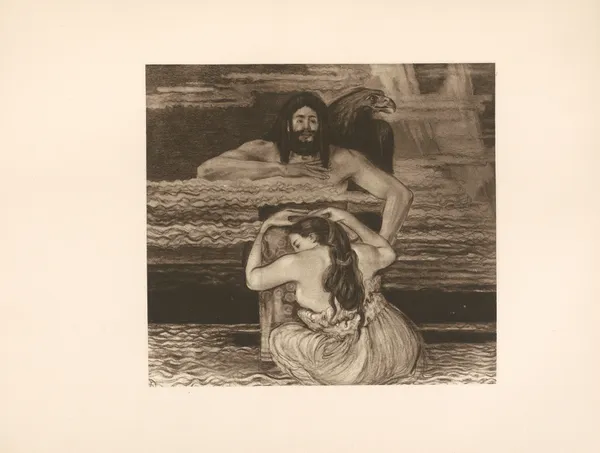 Zeus i Tetis (Iljada) av Stanisław Wyspiański