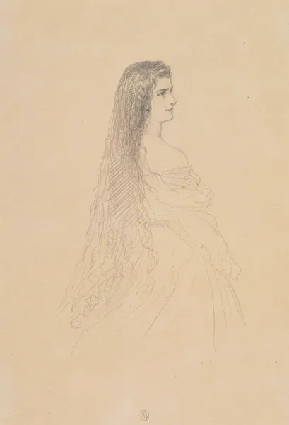 Kaiserin Elisabeth von Österreich av Franz Xaver Winterhalter