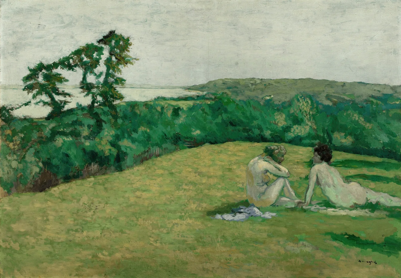 Devant la mer (Varengeville) av Ker-Xavier Roussel