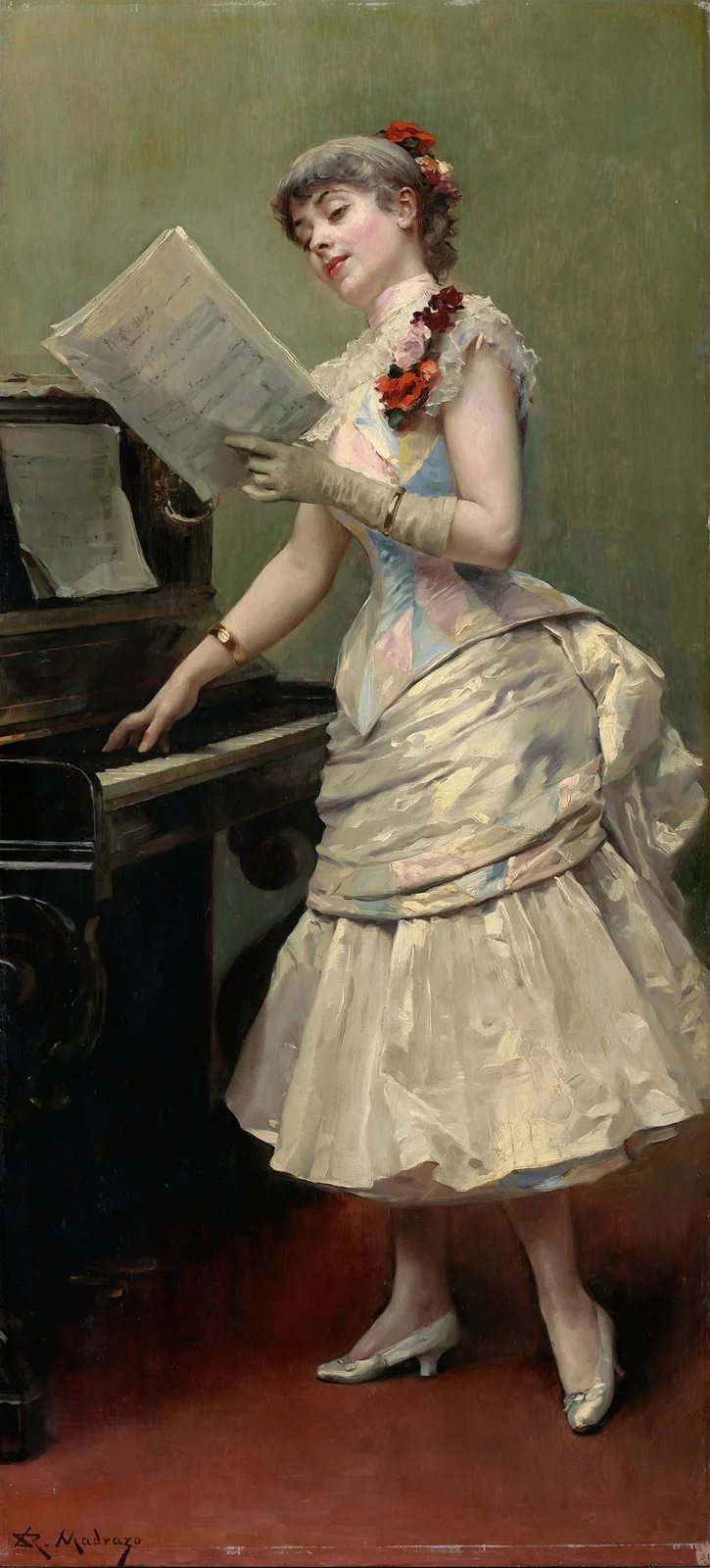 The Singer av Raimundo de Madrazo y Garreta