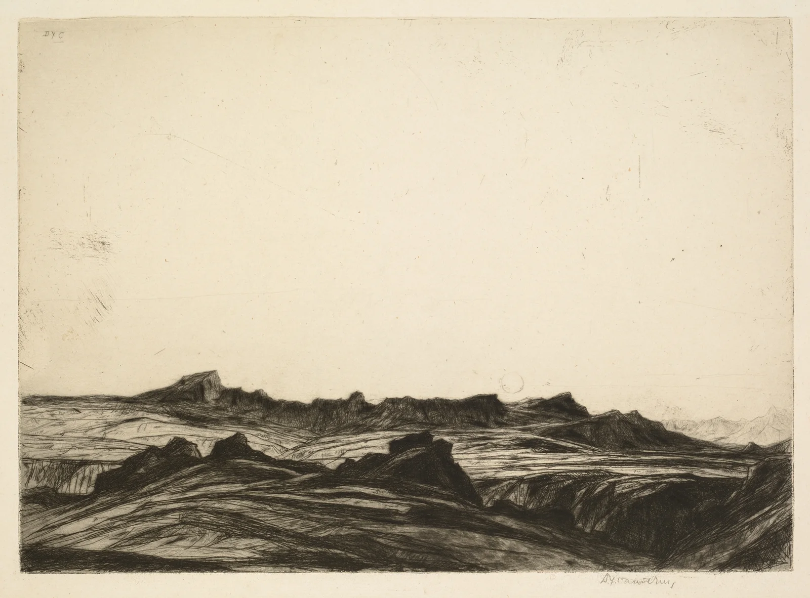 Arran Peaks av David Young Cameron