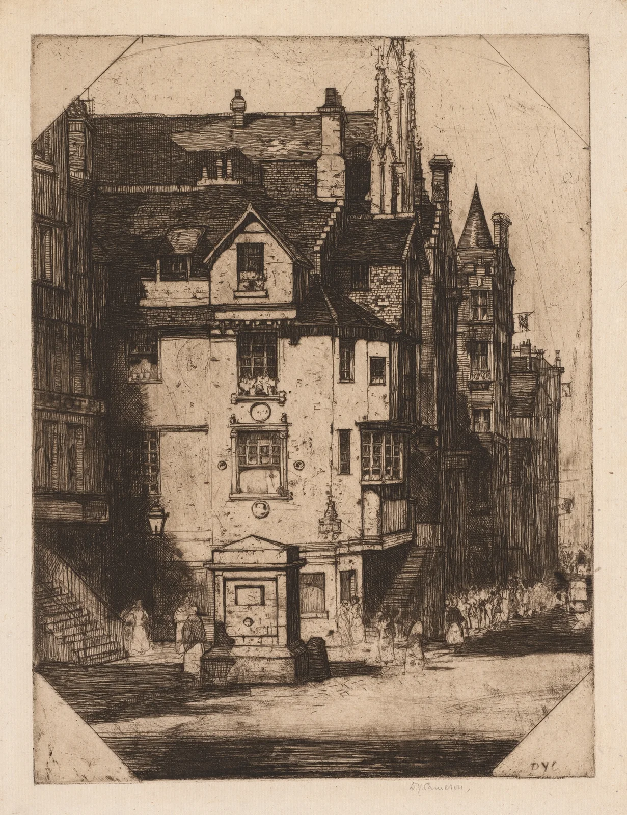 John Knox’s House av David Young Cameron