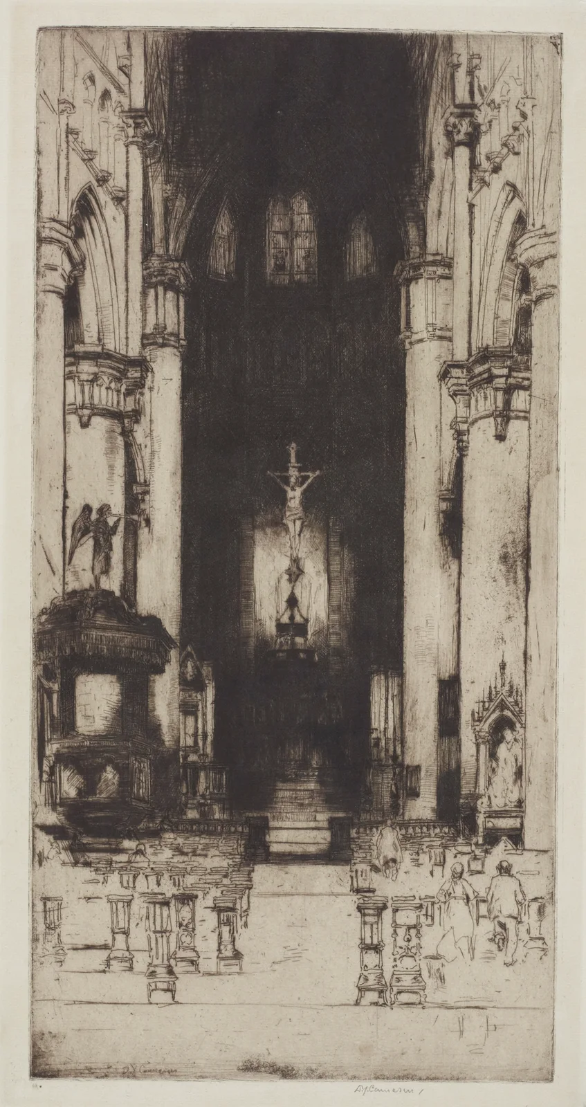 Notre Dame, Dinant av David Young Cameron