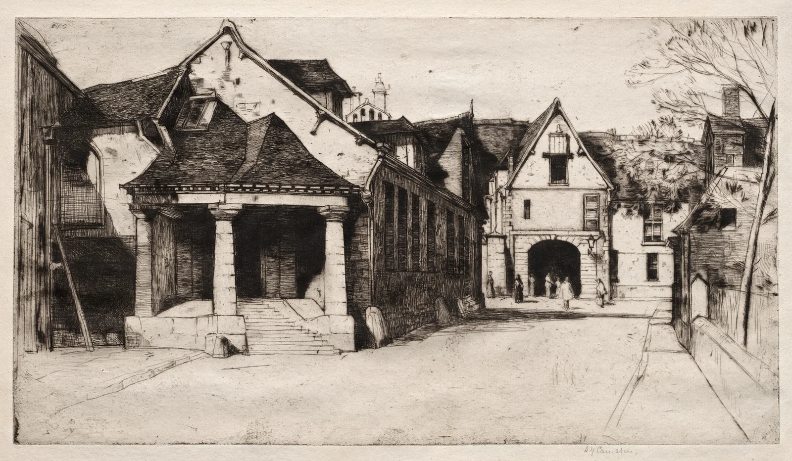 Old Museum, Beauvais av David Young Cameron