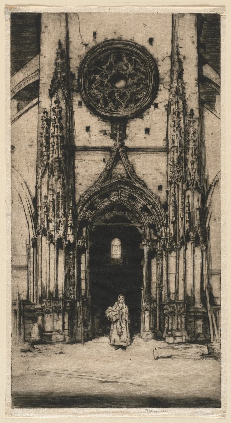 Old St. Etienne av David Young Cameron