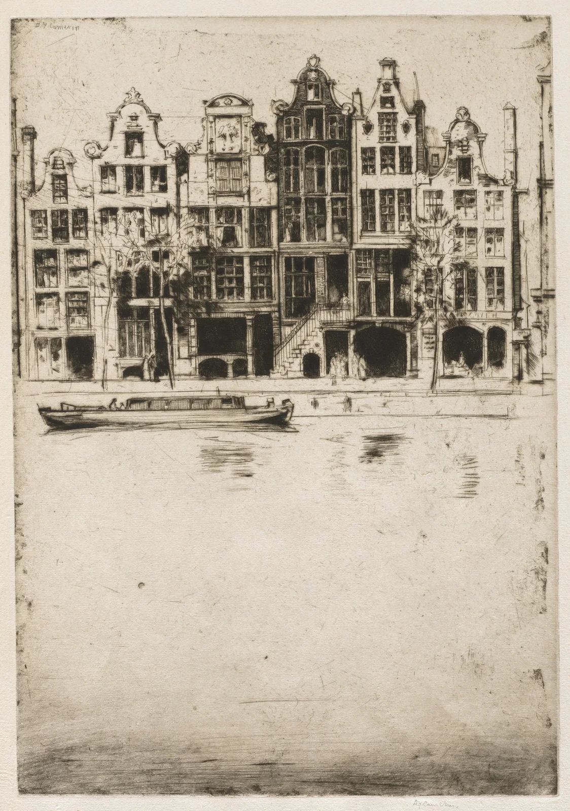 Souvenir d’Amsterdam av David Young Cameron
