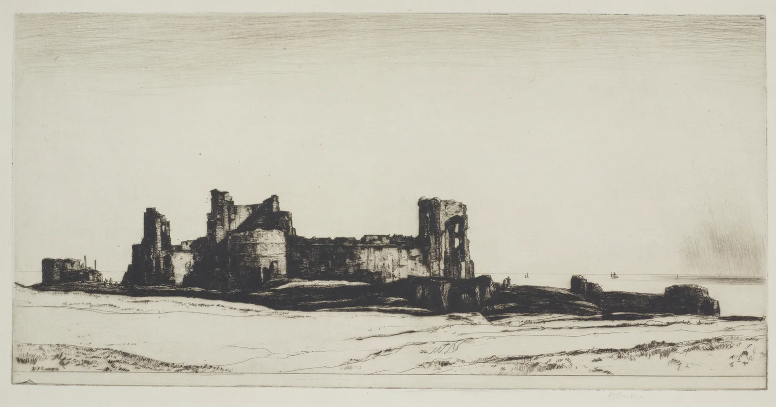 Tantallon Castle av David Young Cameron