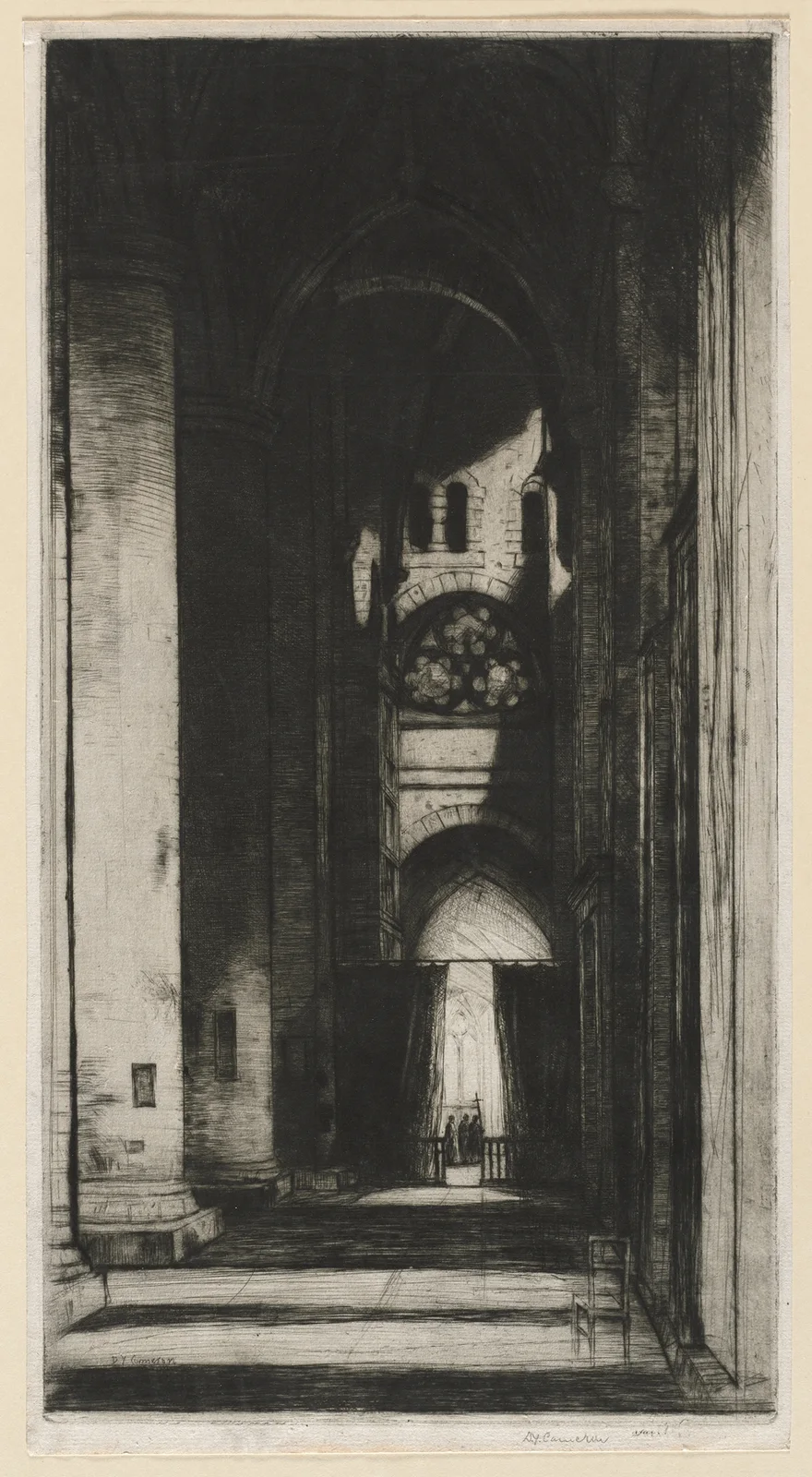 Tewksbury Abbey av David Young Cameron