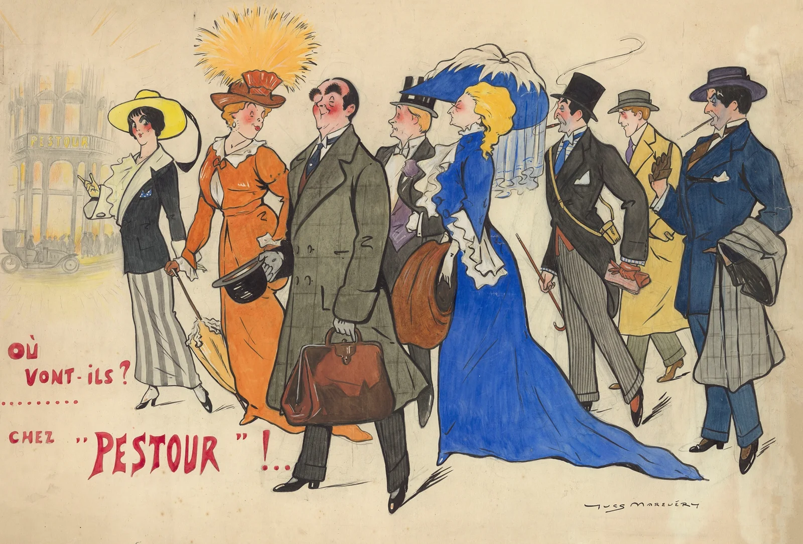 Chez Pestour av Yves Marevéry