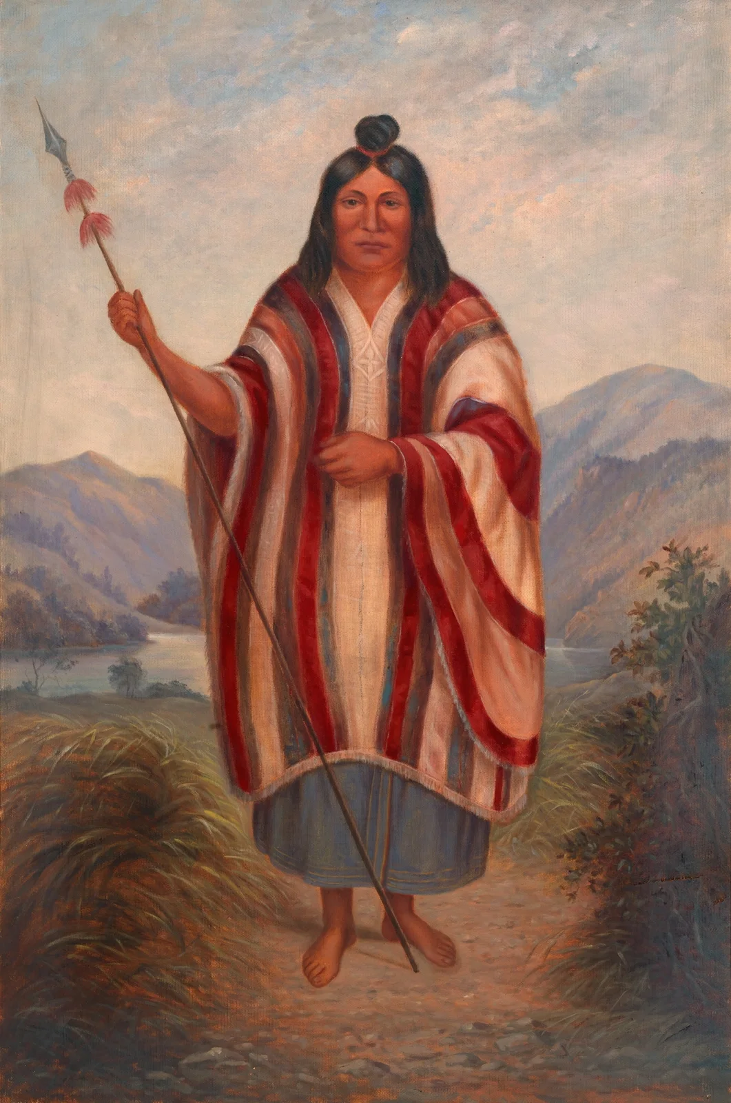 Peruvian Indian av Antonio Zeno Shindler