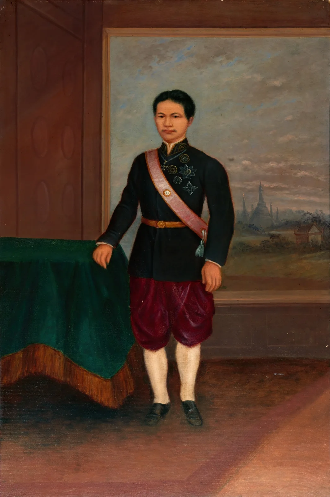 Siamese Man av Antonio Zeno Shindler