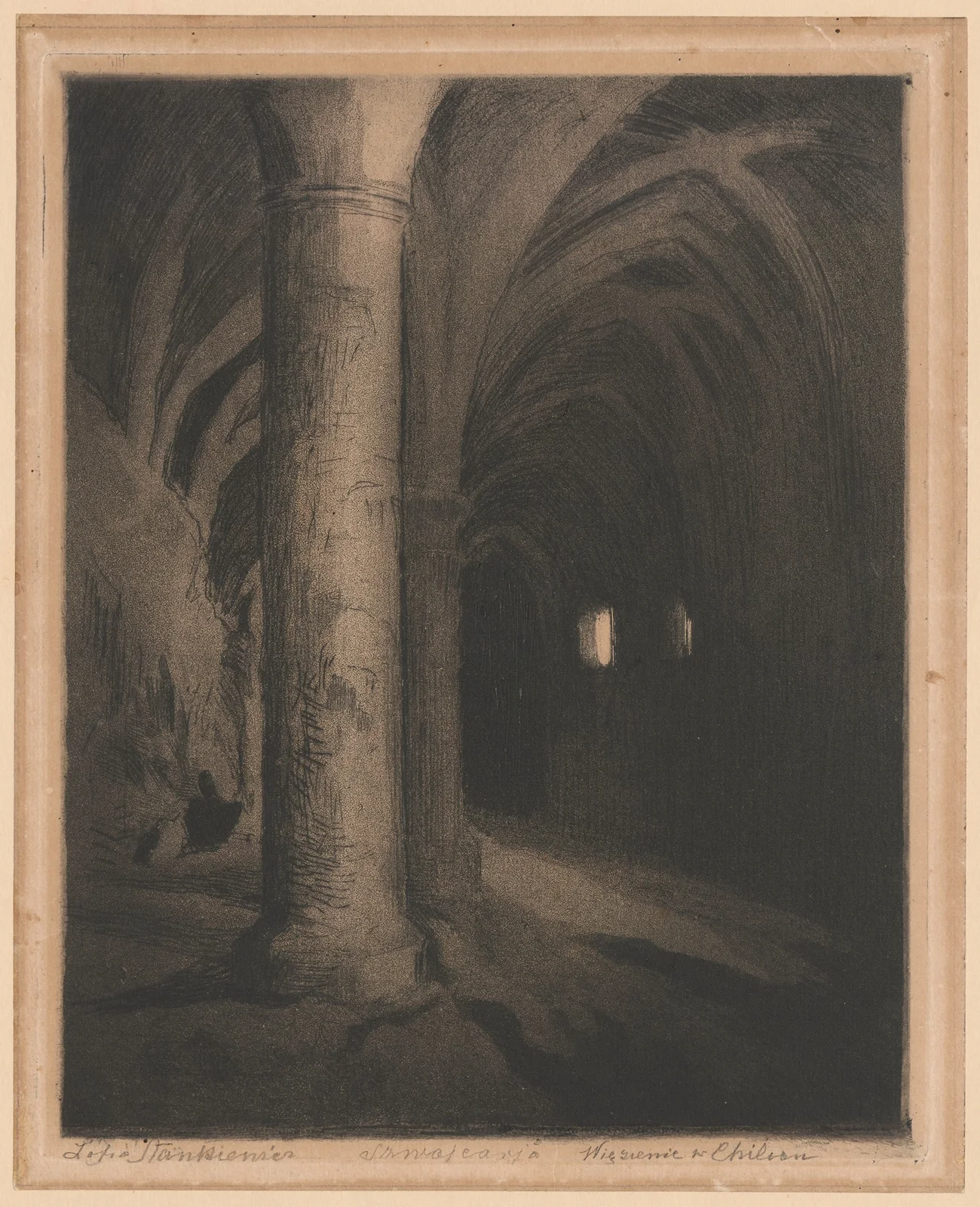 Prison in Chillon av Zofia Stankiewicz