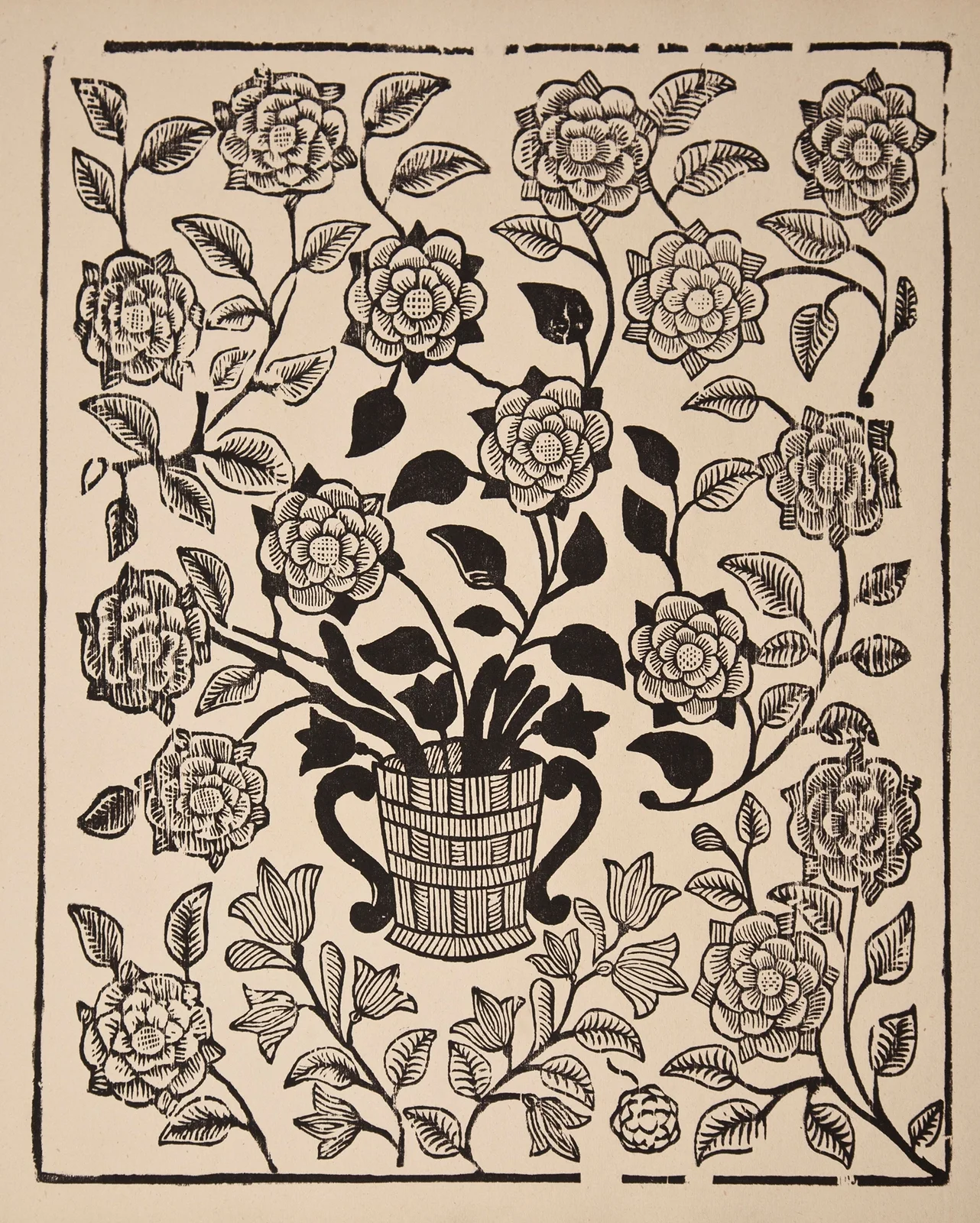Colre (vase with flowers) av Zygmunt Łazarski