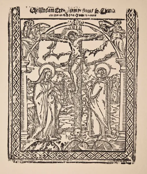 Crucifixion av Zygmunt Łazarski