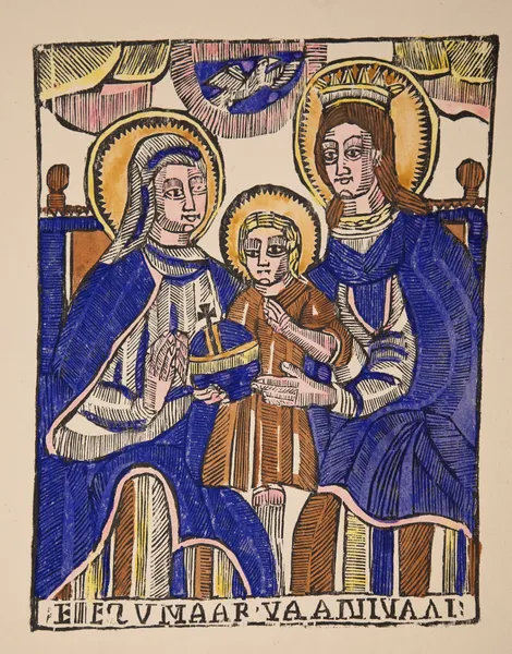 Saint Anna Samotrzeć av Zygmunt Łazarski