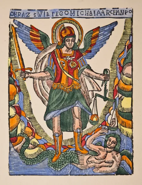 Saint Michael the Archangel av Zygmunt Łazarski