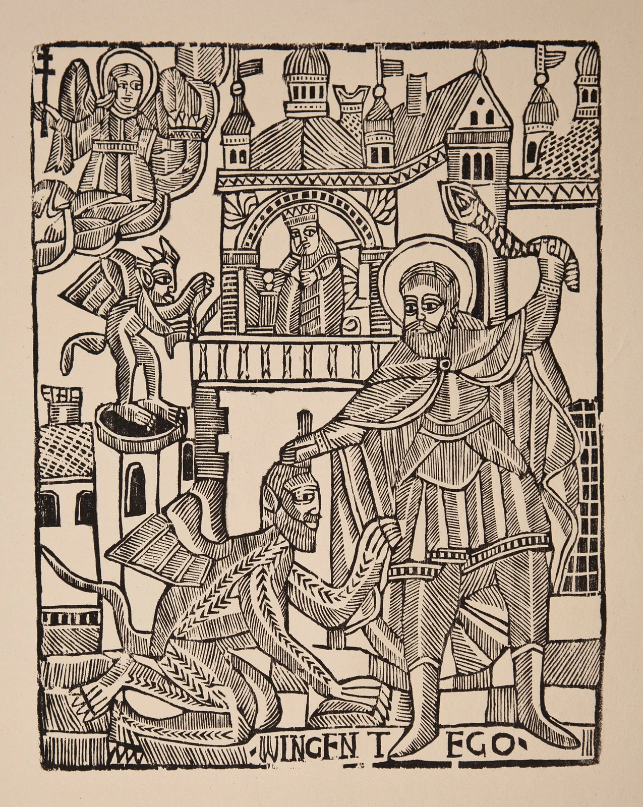 Saint Vincent av Zygmunt Łazarski