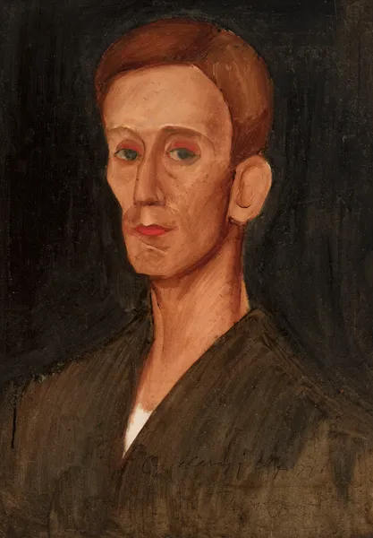 Portrait of Józef Czapski av Zygmunt Waliszewski